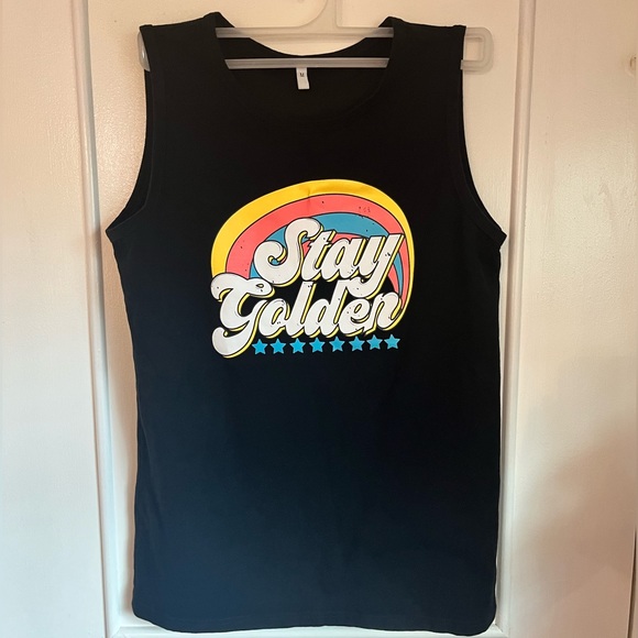 🎯Stay Golden Sleeveless Tank Top - Picture 8 of 15